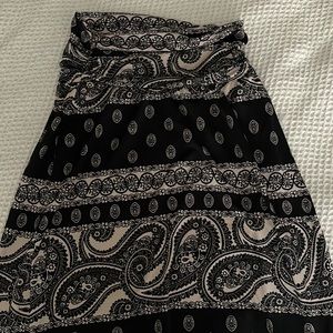 Paisley Maxi Skirt